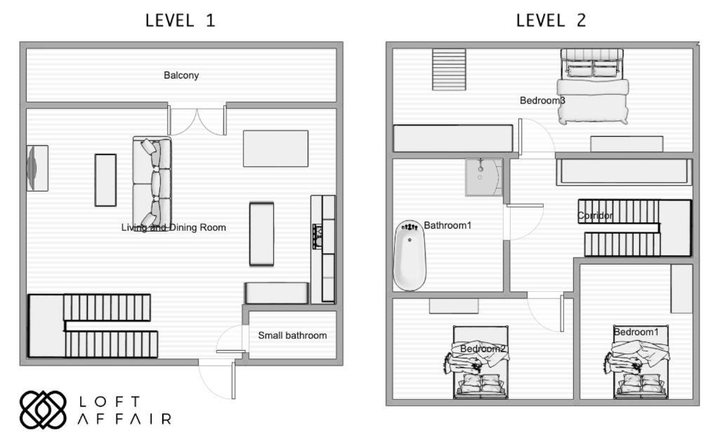 Apartament Penthouse Harmonica - Loftaffair Kraków Zewnętrze zdjęcie